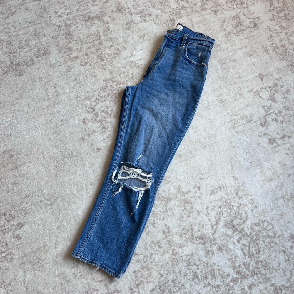 Abercrombie & Fitch | The Ankle Straight Ultra High Rise Jean | Women’s 28/ 6 R